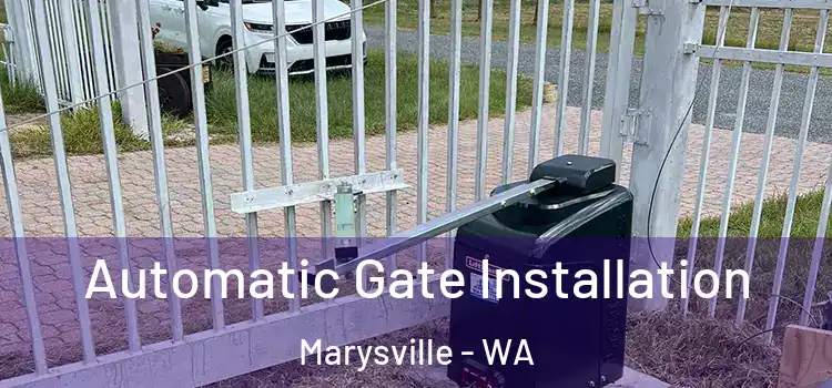 Automatic Gate Installation Marysville - WA