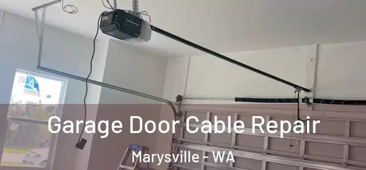  Garage Door Cable Repair Marysville - WA