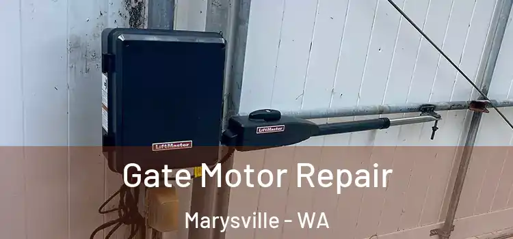 Gate Motor Repair Marysville - WA